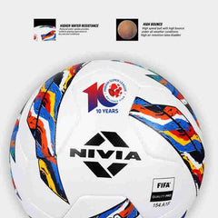 Nivia Shastra 2.0 Thermobonded FIFA Quality Pro ISL Official Match ball