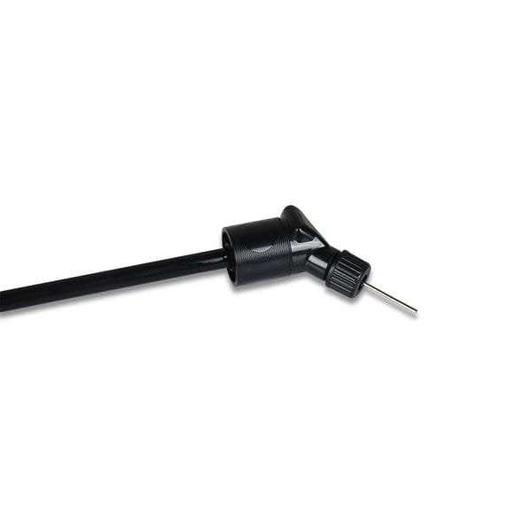 Nivia Football Ball Pump Double Action Black Inclined Needle