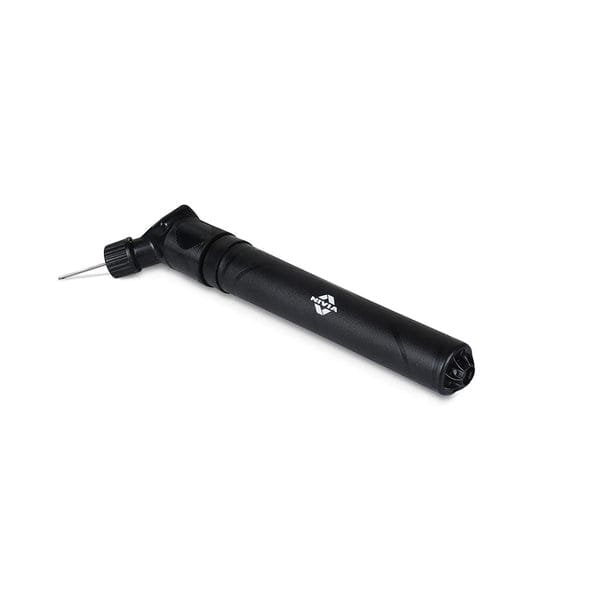 Nivia Football Ball Pump Double Action Black Inclined Needle