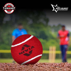 Nivia Cricket Tennis Ball Heavy Weight (pack of 12 balls)