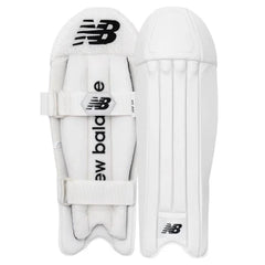 New Balance WK 8i Cricket Wicket Keeping Leg Guard - Mens, White