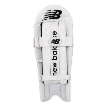 New Balance WK 5i Cricket Wicket Keeping Leg Guard - Mens, White