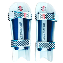 Gray-Nicolls GN1 Superlight Cricket Wicket Keeping Leg Guard - Mens, White